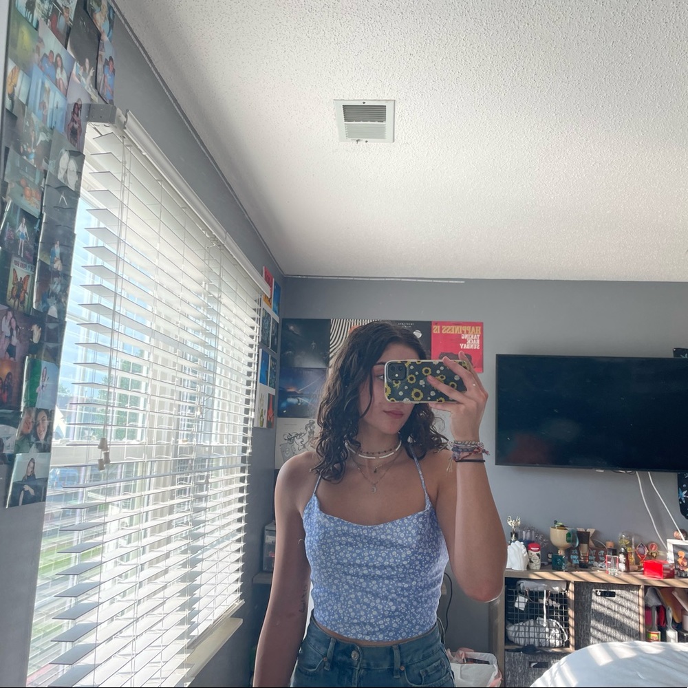 garage strappy top